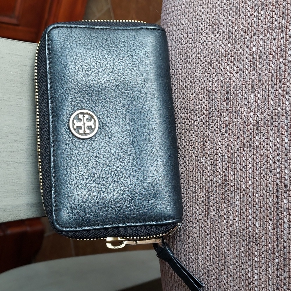 Tory Burch Leather Wallet/ Wristlet